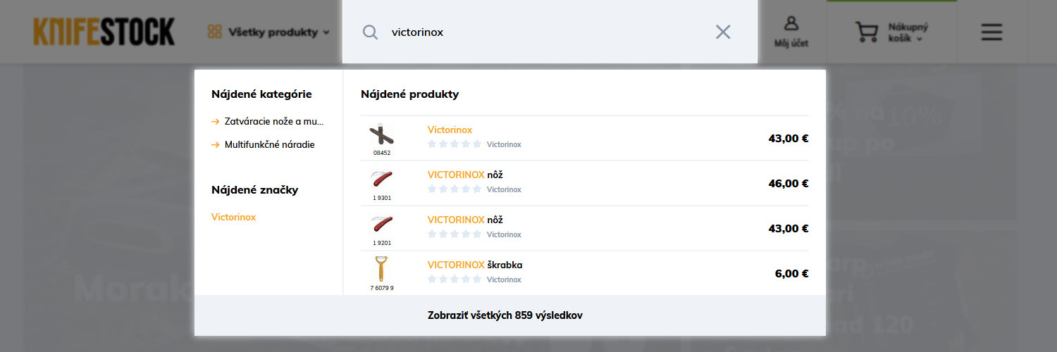 ohjeet ostamiseen knifestock.fi - haku