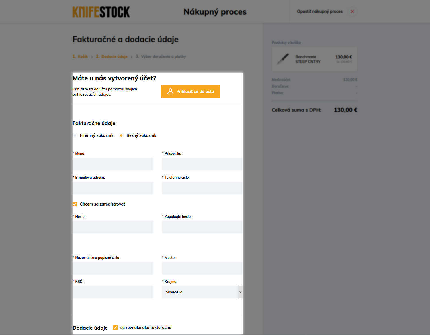ohjeet ostamiseen knifestock.fi - toimitustiedot