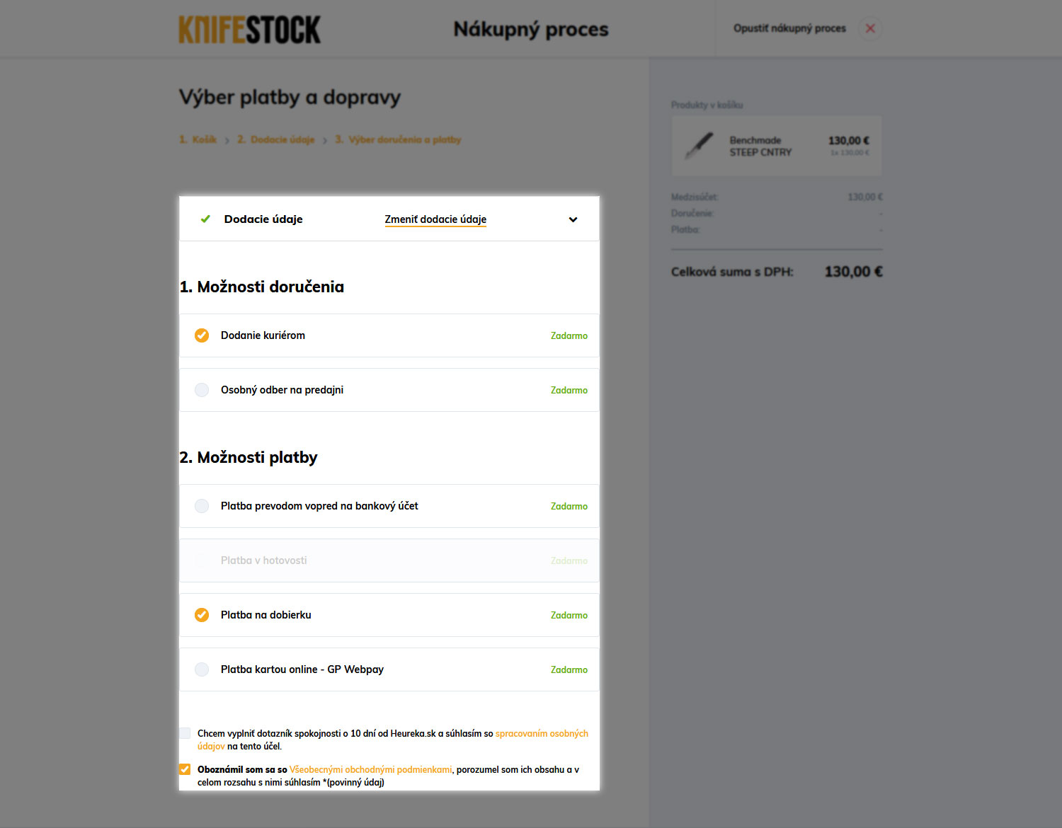 ohjeet ostamiseen knifestock.fi - toimitus ja maksu