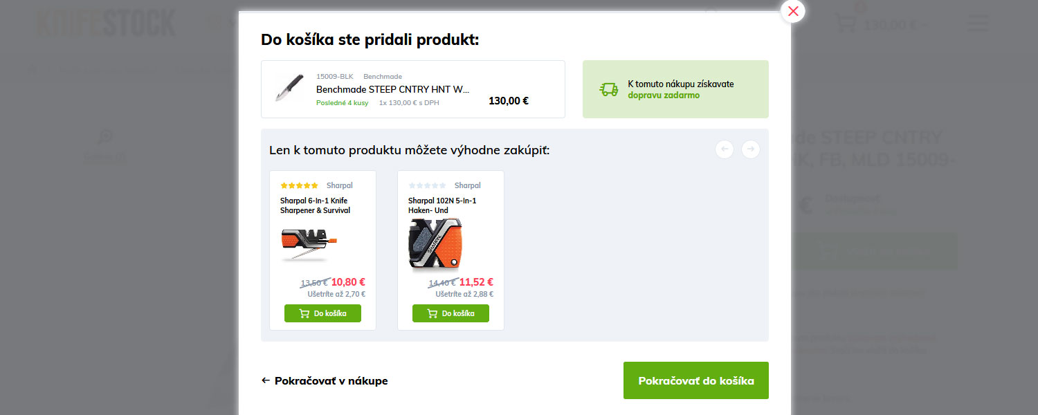 ohjeet ostamiseen knifestock.fi - tuoteyhdistelmät