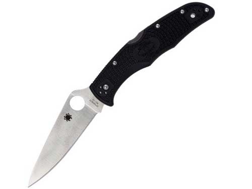 veitsien hiomistyypit - Spyderco tasainen hionta - knifestock